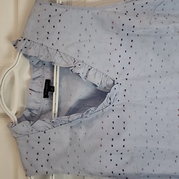 Talbot's light blue multi color ladies tank top medium large - Picture 2 of 6